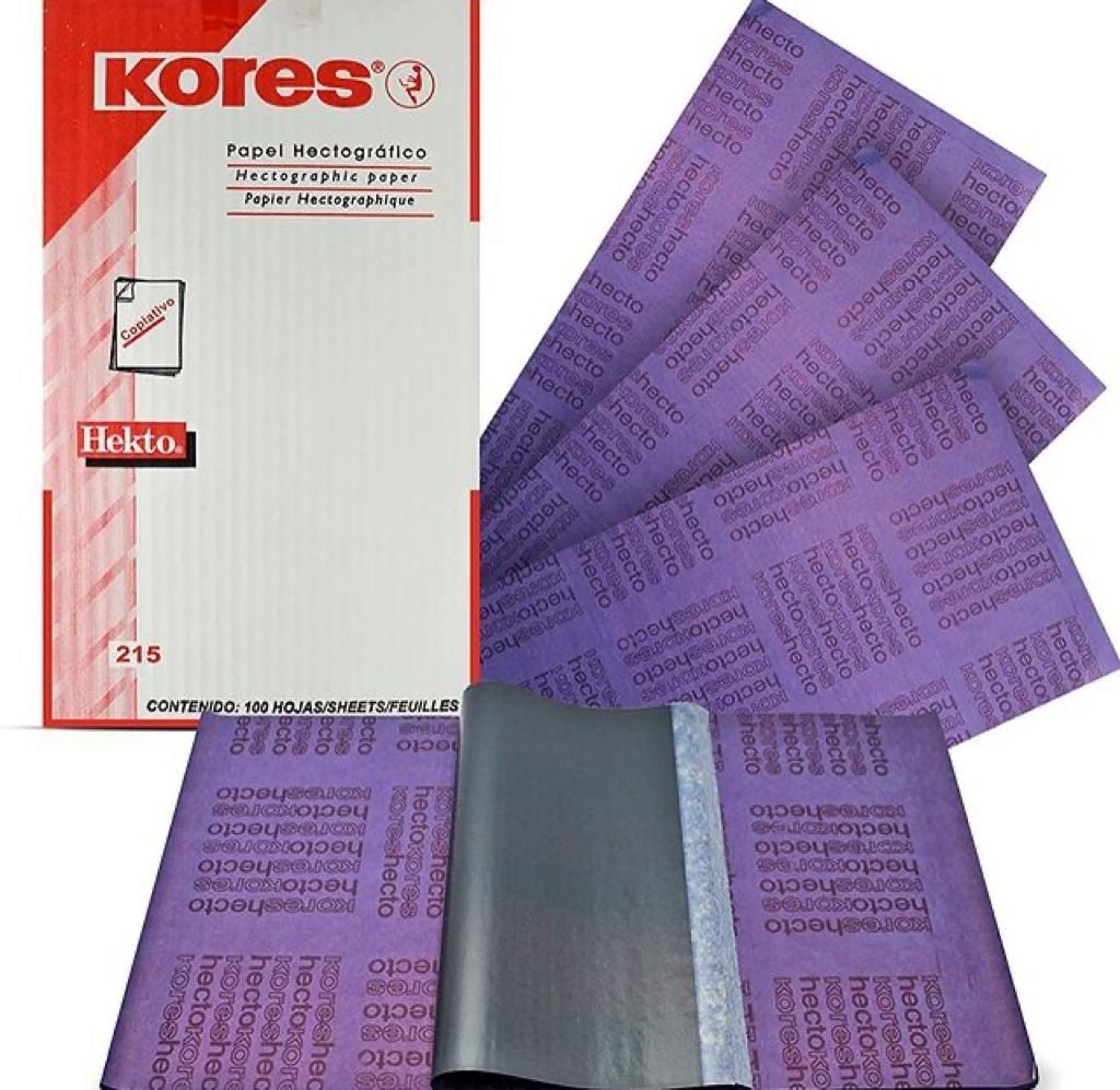 PAPEL HECTOGRAFICO KORES