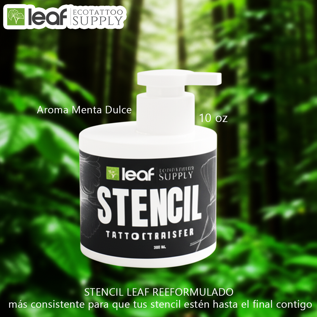 Stencil Leaf (10 oz)