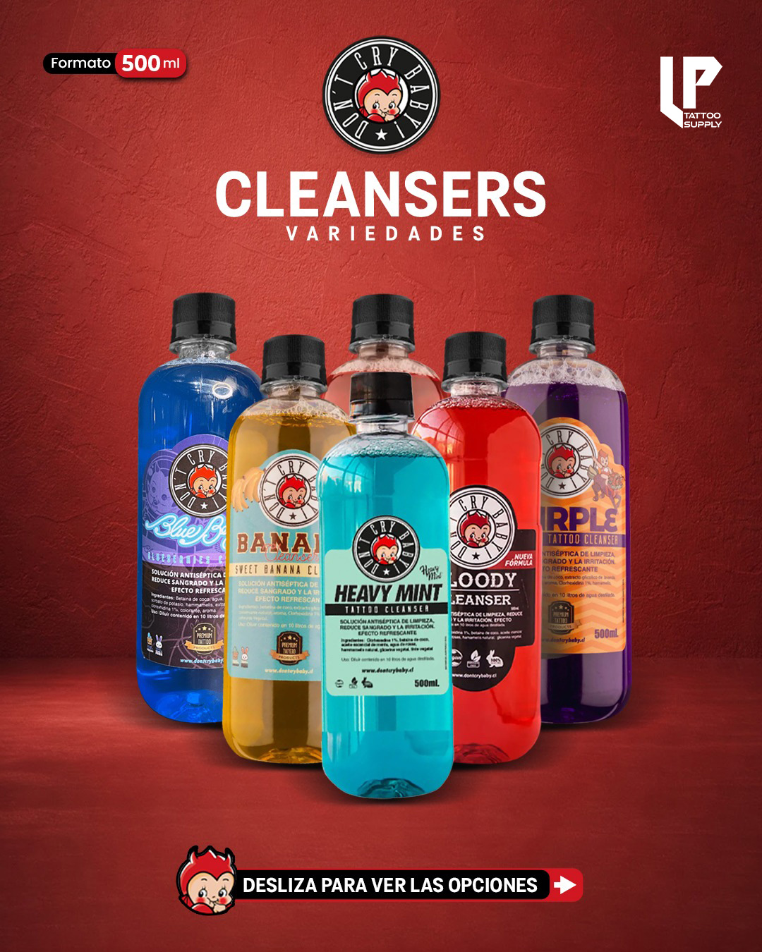 CLEANSERS (jabón especial) 500ml