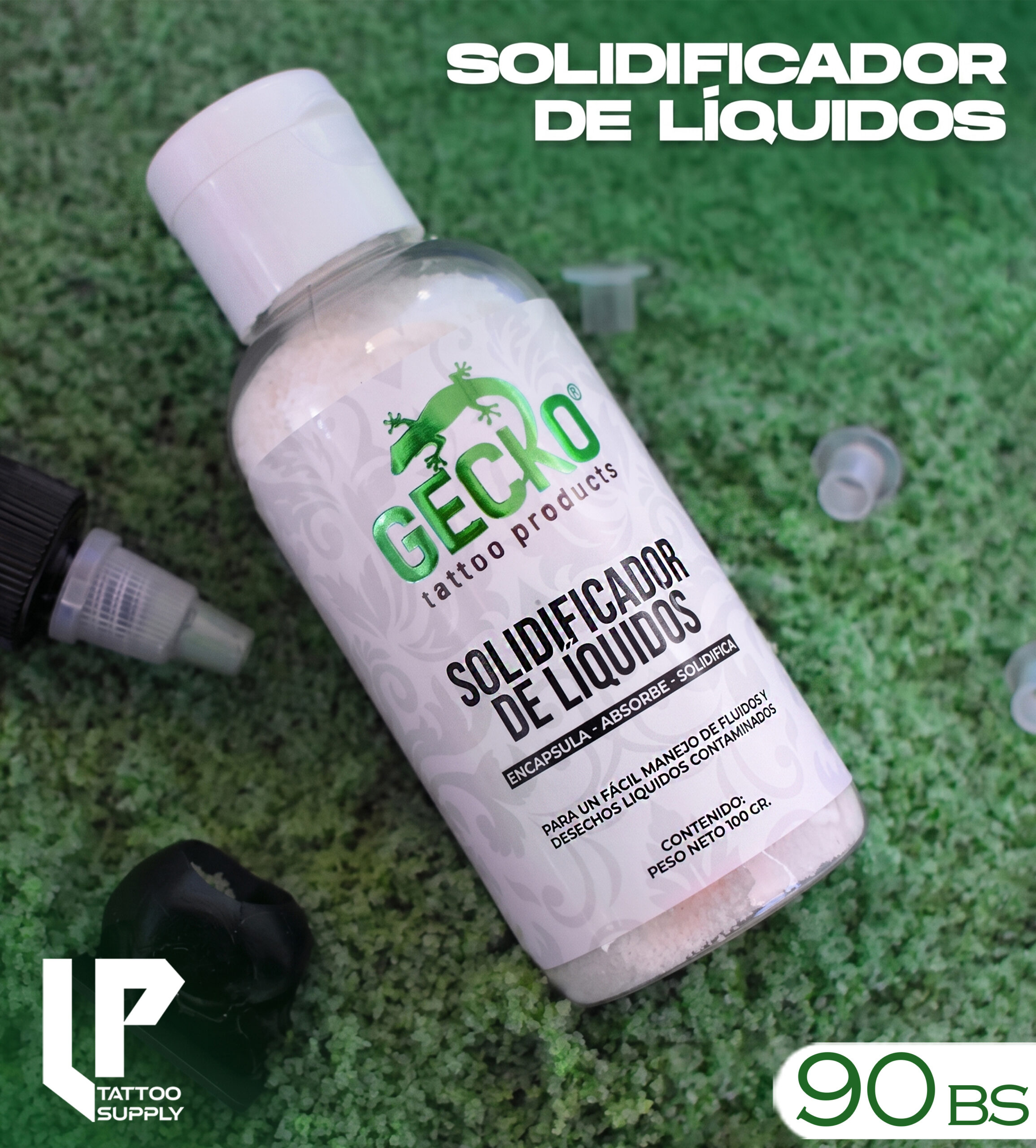 SOLIDIFICADOR DE LIQUIDOS 100gr